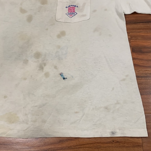 VINTAGE JOE CAMEL 1991 “THE HARD PACK” SINGLE STICH T-SHIRT - MENS SIZE XL - Picture 12 of 13